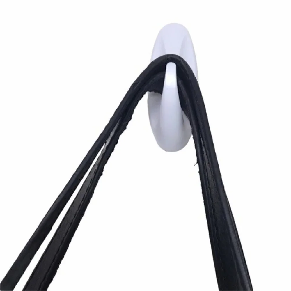 Fossil Black Vegan Leather Glowy Eyes Tote
